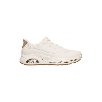 Pantofi sport slip-ins din piele ecologica Uno Glide-Step - Alb