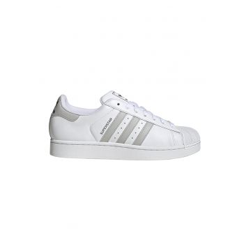 Pantofi sport unisex Superstar II din piele - Gri deschis/Alb murdar