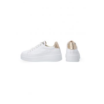Pantofi sport wedge din piele