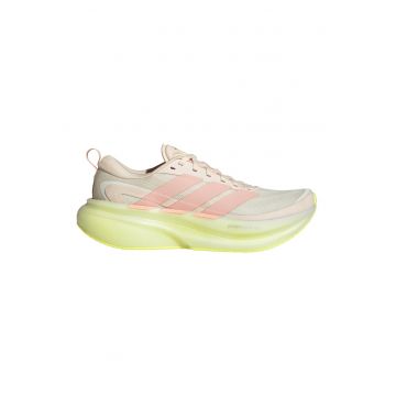 Pantofi Supernova Glide cu detalii reflectorizante - pentru alergare - Roz deschis/Alb murdar