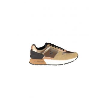 Sneakers dama -  50% Poliester - 50% Poliuretan - Bronz - 23774 - Bronz
