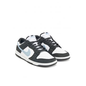 Tenisi barbati  Dunk Low - piele naturala - alb/albastru