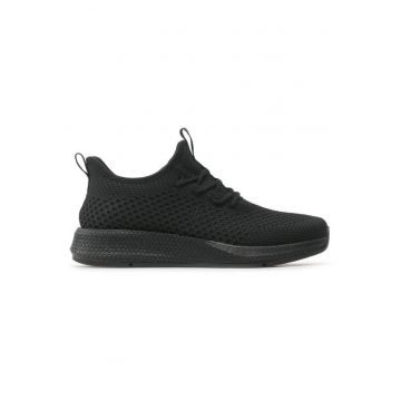 Tenisi dama -  590486274608141 - Piele ecologica - Negru