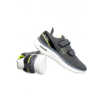 Pantofi sport cu velcro - Gri