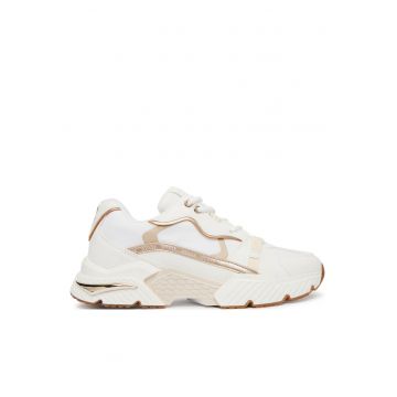 Pantofi sport dama -  alb - textil