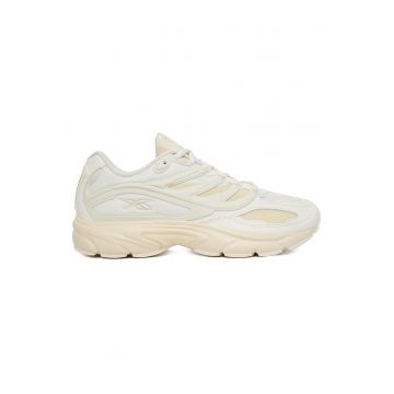 Pantofi sport dama -  material sintetic - alb - talpa groasa