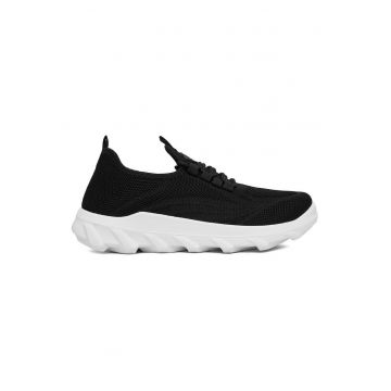 Pantofi sport dama -  material textil - negri
