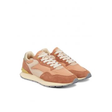 Pantofi sport dama  piele intoarsa/textil - multicolor