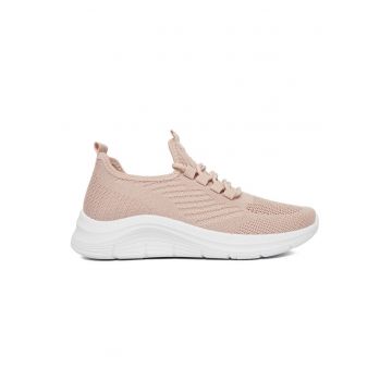 Pantofi sport dama -  roz - material textil