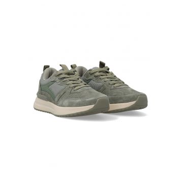 Pantofi sport de piele intoarsa