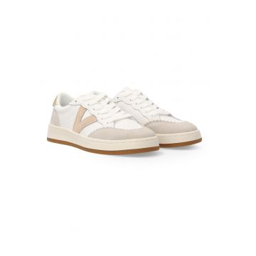Pantofi sport din piele uni