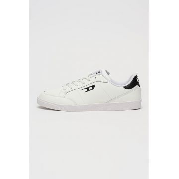 Pantofi sport low-cut Leo din piele cu logo brodat