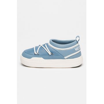 Pantofi sport slip-on din material rezistent la apa Park Icon - Alb/Albastru prafuit
