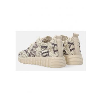 Pantofi sport textili cu imprimeu