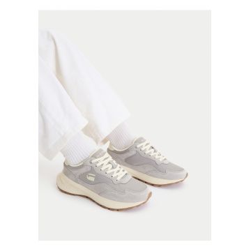 Tenisi dama - G-Star Raw - piele naturala - gri - design minimalist