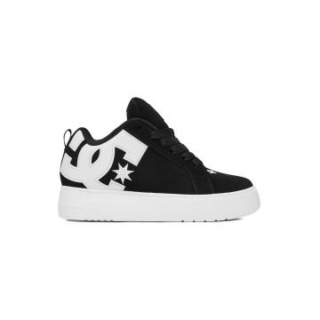 Tenisi dama -  GRAFFIK PLATFORM - piele naturala - negru