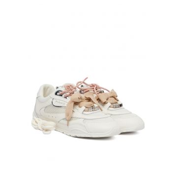 Tenisi dama -  piele naturala - alb - casual