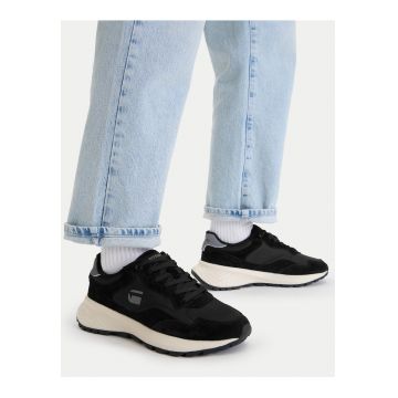 Tenisi dama -  piele naturala - negru - elegant - confortabil