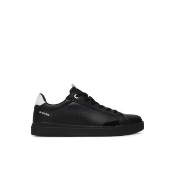 Tenisi dama Raw - piele naturala - Negru