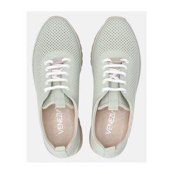 Tenisi wedge cu perforatii