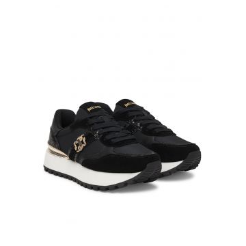 Adidasi dama -  piele naturala - negrudwqfwq - Negru