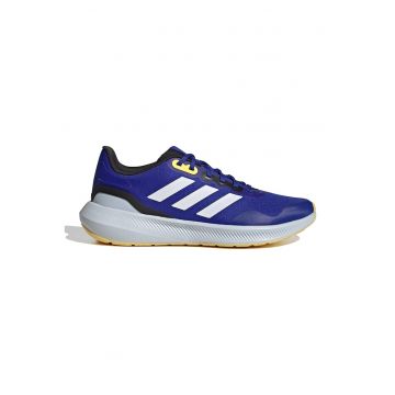 Pantofi cu logo pentru alergare Runfalcon 3.0 TR - Alb/Albastru inchis