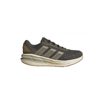 Pantofi sport AstraStar de piele ecologica si plasa - Maro/Kaki