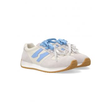 Pantofi sport cu garnituri din piele