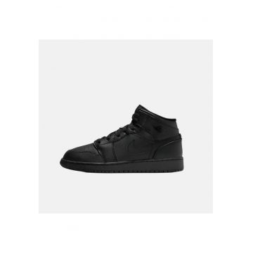 Pantofi sport dama Air Jordan 1 Mid “Triple Black” 36 - Negru