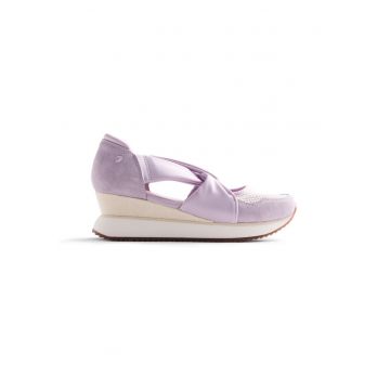 Pantofi sport de piele intoarsa cu decupaje Tuhelj - Lila