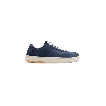 Pantofi sport de piele si piele intoarsa Masasi - Albastru