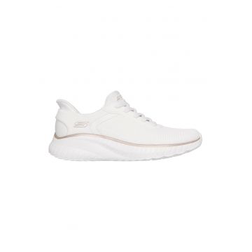 Pantofi sport din material textil BOBS Slip-ins™ - Auriu/Alb optic