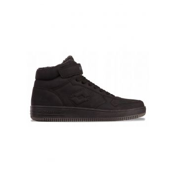 Pantofi sport din piele intoarsa cu logo -