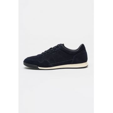 Pantofi sport din piele intoarsa Nitan - Albastru ultramarin