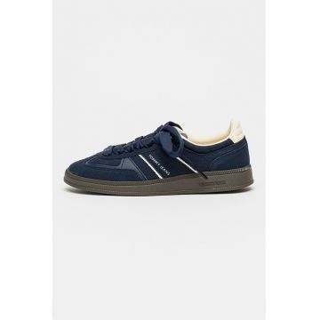 Pantofi sport Greenwich din piele intoarsa - Bleumarin