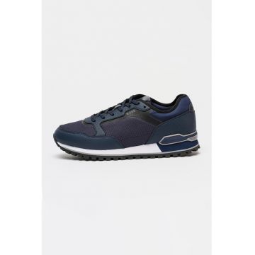 Pantofi sport Parkour din material sintetic cu insertii din material textil - Albastru ultramarin