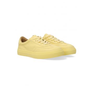 Pantofi sport piele naturala cu profil jos