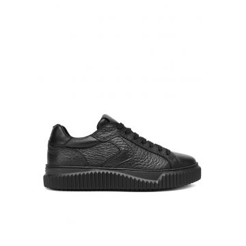 Tenisi dama  2017542.42.0A - piele naturala - negru