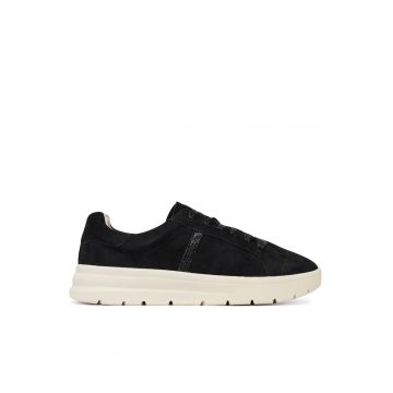 Tenisi dama -  piele naturala negru - confortabili - Negru