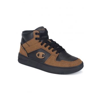 Tenisi dama  RD18 2.0 MS B GS MID - piele ecologica - maro/negru