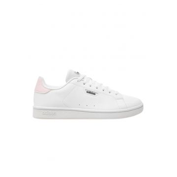 Tenisi dama  Urban Court - piele ecologica - alb/roz -