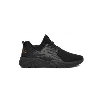 Tenisi de dama -  textil - negru