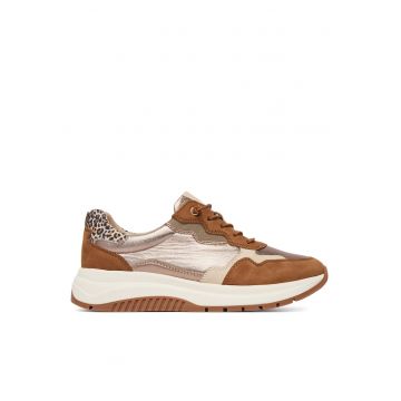 dama -  piele naturala - maro - confortabili - Maro