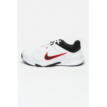 Pantofi de piele ecologica pentru antrenament Defy All Day - Rosu/Alb/Negru