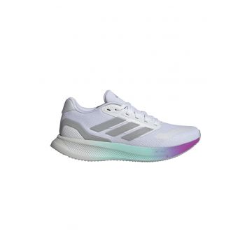 Pantofi Runfalcon 5 de plasa cu garnituri din material sintetice pentru alergare - Gri/Alb murdar