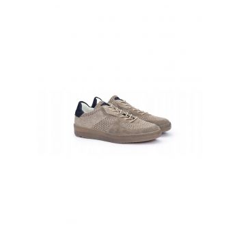 Pantofi sport  ANDRES piele gri - Gri