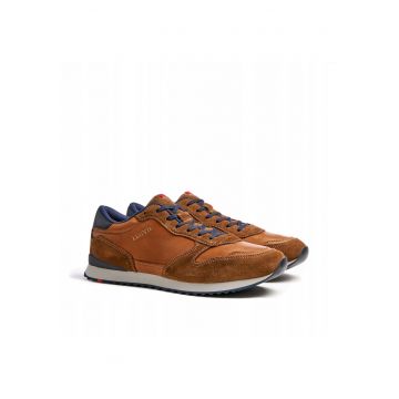 Pantofi sport bărbați  EDMOND din piele naturală - maro - Maro