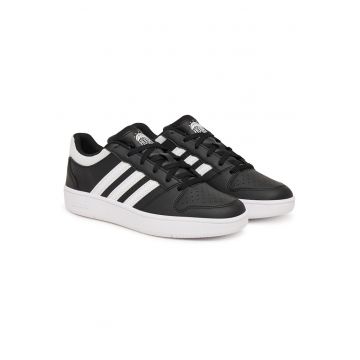 Pantofi sport barbati -  piele ecologica - negru -