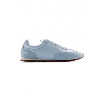Pantofi sport Blair din piele intoarsa cu insertii din material textil - Albastru deschis