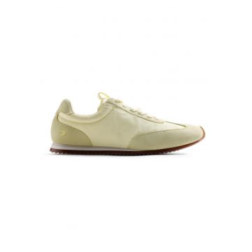 Pantofi sport Blair din piele intoarsa cu insertii din material textil - Galben